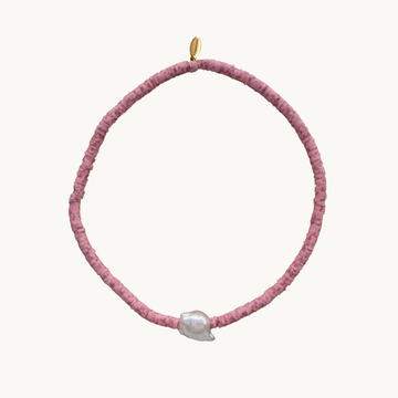 Raspberry Slushie Elastic Necklace