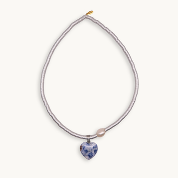 Silver Elastic Necklace
